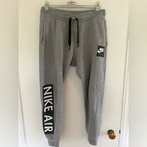 Gray Nike Air Sweatpants